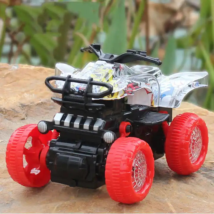 High-Speed Monster Truck RC Beach Motorcycle with Sound and Light - Stunt Car for Kids