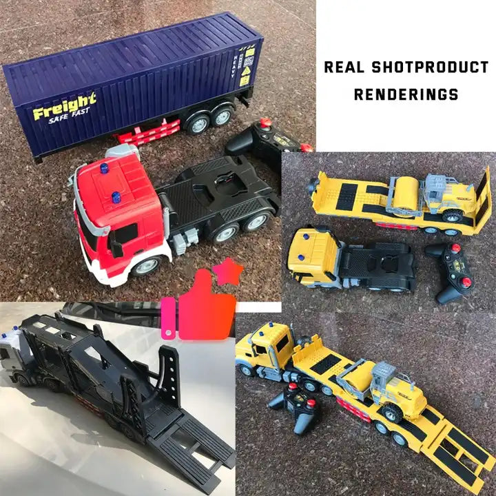 2.4G Remote Control Loading Truck - Engineering Construction Vehicle