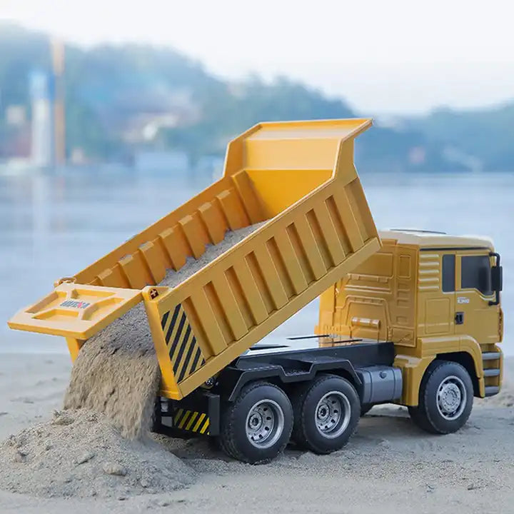 Remote Control Dump Truck - Boys Toys with Radio Control Features