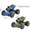 2.4G Remote Control Battle Tank Set with Spray Smoke - Dual Pack RC Military Toys for Kids