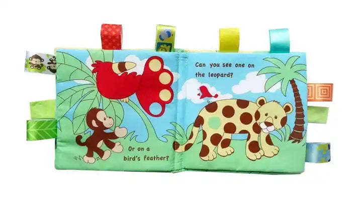 Baby Cloth Book – Early Education Toy for Infants, Tear-Resistant Cognition Cloth Book for Early Enlightenment