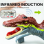 RC Spinosaurus Toy - 2.4G Remote Control Electric Walking Dinosaur with LED Lights for Kids Ages 5-10 Years