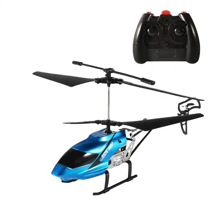 High-performance RC helicopter in flight; keywords: RC helicopters for beginners, best RC helicopters 2024, remote control helicopters with camera, electric RC helicopters, nitro RC helicopters