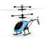 RC Mini Helicopter Model with Color Light - Remote Control Flying Toy Plane