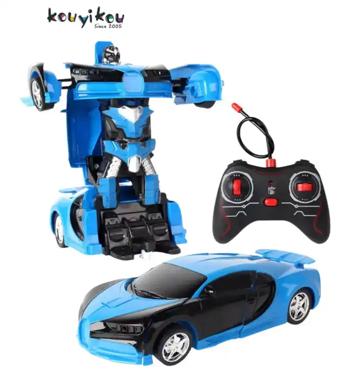 Kouyikou Remote Control Toys – Deformation Robot Car Transform Toys RC Robot Toy Car, Best Gift for Kids