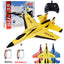 2.4G RC Foam Aircraft Plane - 360 Degree Stunt Roll Fighter Jet Remote Control Toy with Camera & Remote Sensing