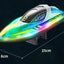 Transparent Colorful RC Boat – 2.4G Remote Control Motor Yacht with Powerful Lights