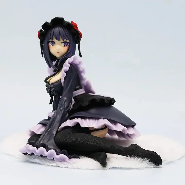 11CM My Dress-Up Darling - Black Maid Outfit Kitagawa Marin Shizuku Kuroe Figurine Collection - PVC Anime Figure