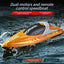 Transparent Colorful 2.4GHz RC Yacht - Luxury Remote Control Speed Boat