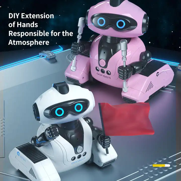 Programmable Gesture Sensing RC Robot for Kids - Intelligent Interactive Smart Toy