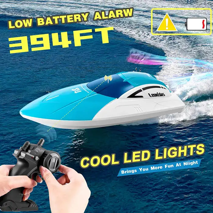 Electric 2.4GHz 4DS4-1 RC Boat - High-Speed 25KM/H Racing Mini RC Ship Model