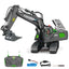 2.4GHz 1/20 Metal Alloy Mini Remote Control Excavator Yingong RC Control Construction Engineer Machine