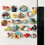 Creative Cartoon Resin Refrigerator Stickers Three-Dimensional Fridge Magnet Afternoon Tea Food