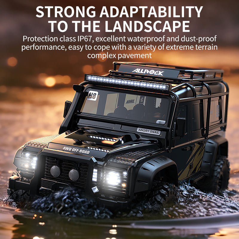 Toys MJX H8H+ RC Cars Electric Power 1:8 Scale 2.4G 8CH RC Crawler Truck Brushless Monster Remote Control Truck Car