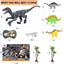 Remote Control Tyrannosaurus Dinosaur Toy with Spray, Light, and Sound Effects for Kids Ages 5+