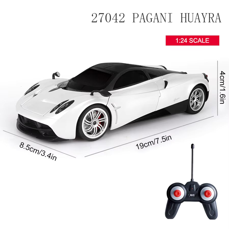 Licensed 2.4G 4CH 1/24 RC Car – Electric Rock Crawler, Ready-to-Go, Indoor-Outdoor Fun