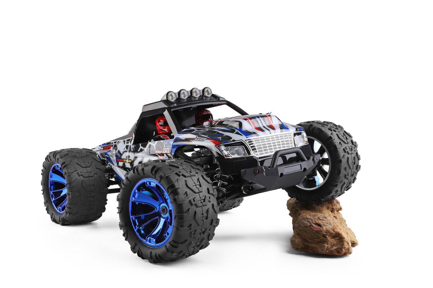 Wltoys 144018 1/14 4WD Electric RC Monster Truck – 2.4G Rock Crawler 4x4