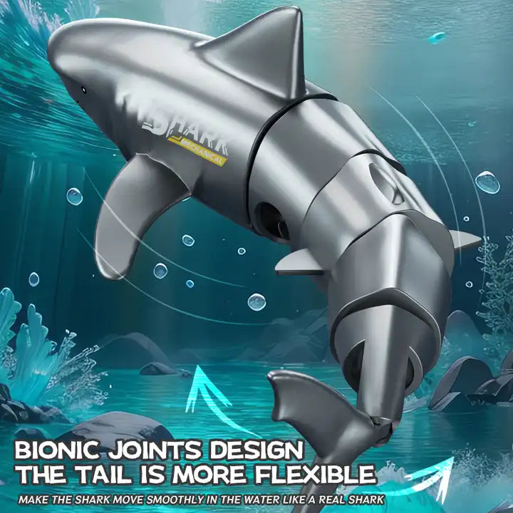 RC Shark T14 Mini High Simulation Remote Control Diving Shark Toy for Kids