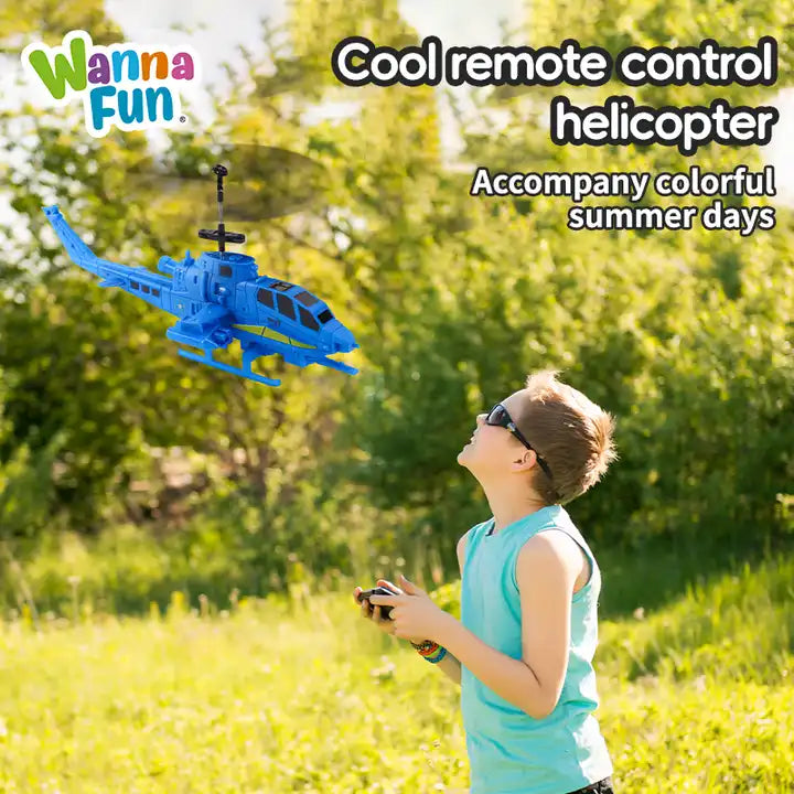 RC Plane Remote Control Airplane - 2.5 Channel Fighter Jet Model for Kids and Outdoor Fun