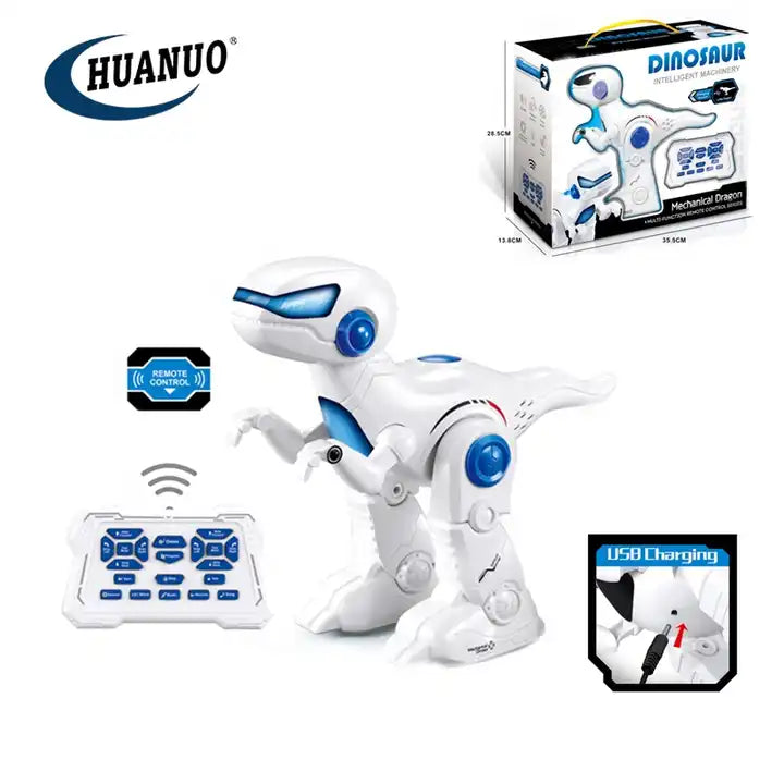 Intelligent Cartoon Toy Robot - Educational Remote Control Engineering Robot for Kids