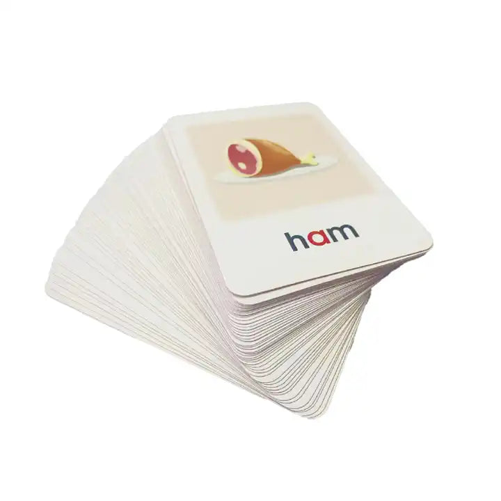 Flash Card Game: Family Role Playing & Spelling Educational Memory Cards for Kids and Adults