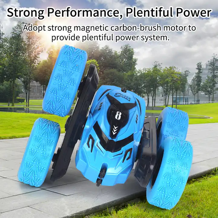 2.4G Remote Control Stunt Cars - 360-Degree Two-Sided Dancing Toys