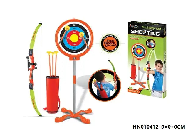 Bow and Arrow Set for Kids | Automatic Moving Target Archery Set | Outdoor Toys