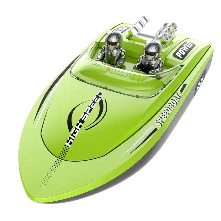 V222 Racer RC Racing Boat - 20+ KMH High-Speed Jumping Boat - 2.4GHz Fast Speedboat for Pools and Lakes