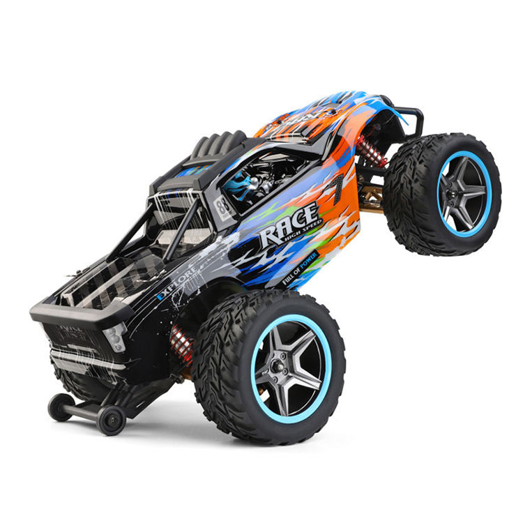 Wltoys 104019 1/10 RC Car – 2.4G 4WD Brushless High-Speed Monster Truck with LED Lights