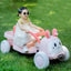 Kids Electric Tractor with Early Education Features - Battery-Powered Ride-On Toy