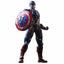 Comics 1/6 SHF Play Arts Kai Captain America PVC Model - Kids Toys Action Figure