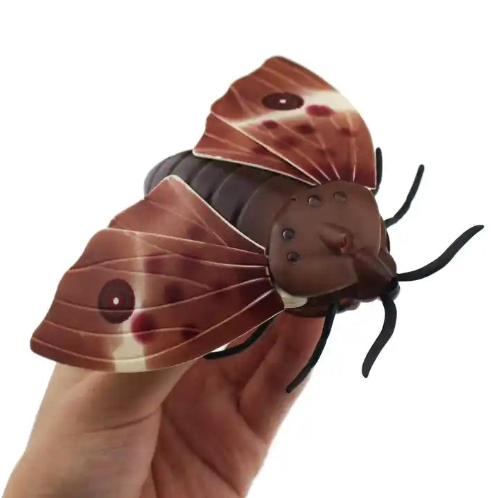 Remote Control Moth Toy - Fun Insect Prank Toy for Kids