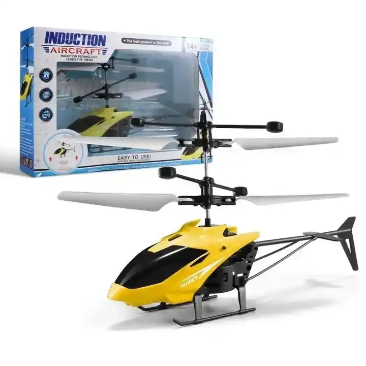 RC Toys Induction Control Flying Helicopter - Easy to Fly Gift Toy