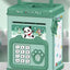 Plastic Password Fingerprint Money Storage Jar | Electric Combination Box Savings Jar & Money Deposit Machine Toy