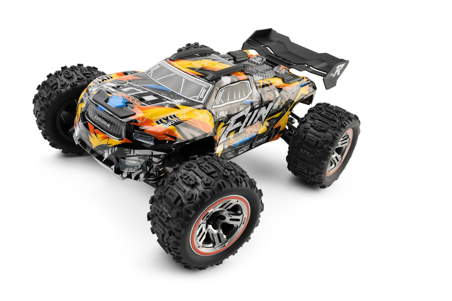 High-Speed 60KM/H Brushless RC Car – 2.4G 4WD 1:18 Scale Off-Road Racing Remote Control Truck