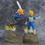 Cartoon Characters: Perfect Vegeta, Son Goku, and Trunks Handicraft Figures - Dragon Ball Anime Collectibles