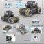 Multiperson Fighting 9 Channel 2.4G Remote Control Tank - Long Range Shooting with Spray, Sound, and Light