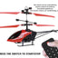 RC Helicopter with Watch Remote Control - Flying Airplane Kit Toy with Hand Sensor for Kids