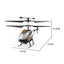 2.4G 4 Channels Flying Camera Aircraft Toy - Remote Control RC Airplane Helicopter with 720p Camera WIFI