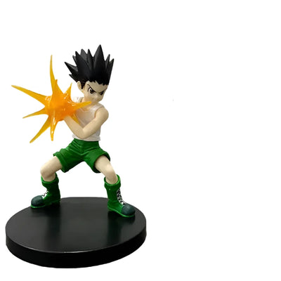 6 Styles Hunter Manga Figurine Statues - HXH Battle Ver. - Killua Zoldyck Hisoka Chrollo Lucilfer Kurapika Illumi PVC Anime Figure