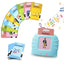 USB Rechargeable Toddler Packet Speech Talking Flash Card For Kids Children Educational