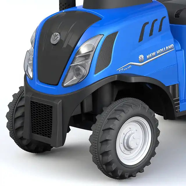 Licensed HOLLAND T7 Ride-On Tractor Car - Foot-to-Floor Toy for Kids