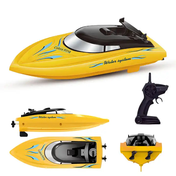 High-Quality 2.4G High-Speed Racing RC Boat - Remote Control Toy for Kids