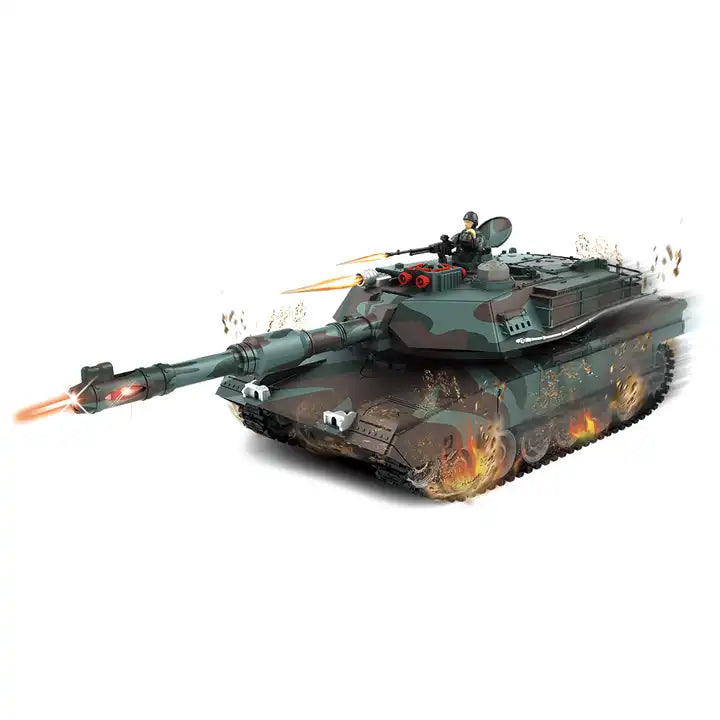 7 Channels Remote Control 1:28 M1A2 RC Tank - High-Performance Military Vehicle