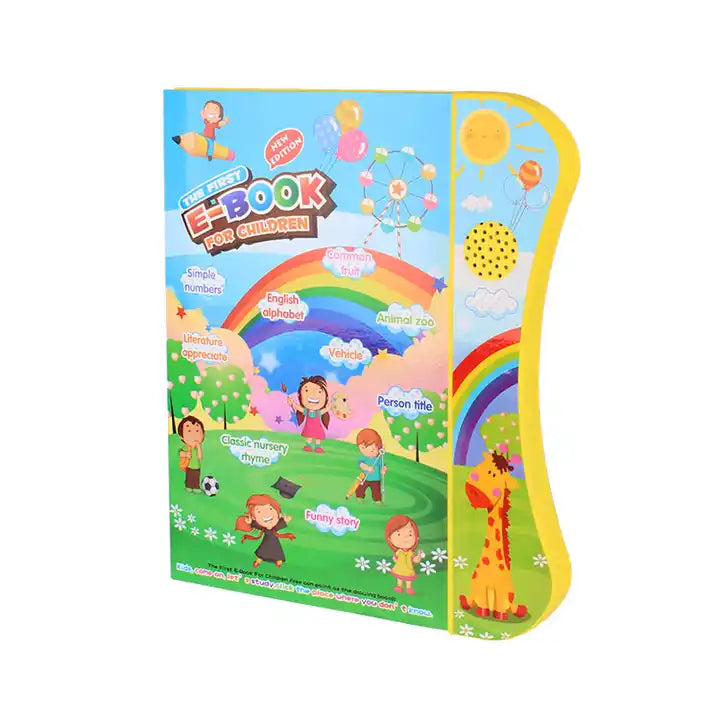 AS Multifunction Toy Story Children Baby kids Alphabet Learning Machine Electronic Sound Book by button