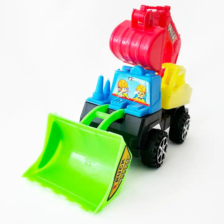 Bulldozer Digger Carrier Truck - Engineering Toy for Toddlers