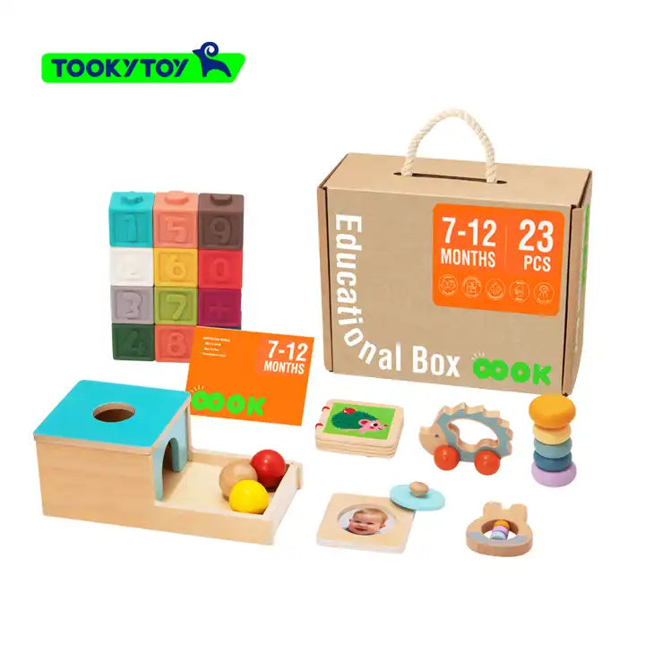 Soft Rubber Baby Building Blocks for Early Learning ? Educational Splicing and Stacking Toys for Indoor Play