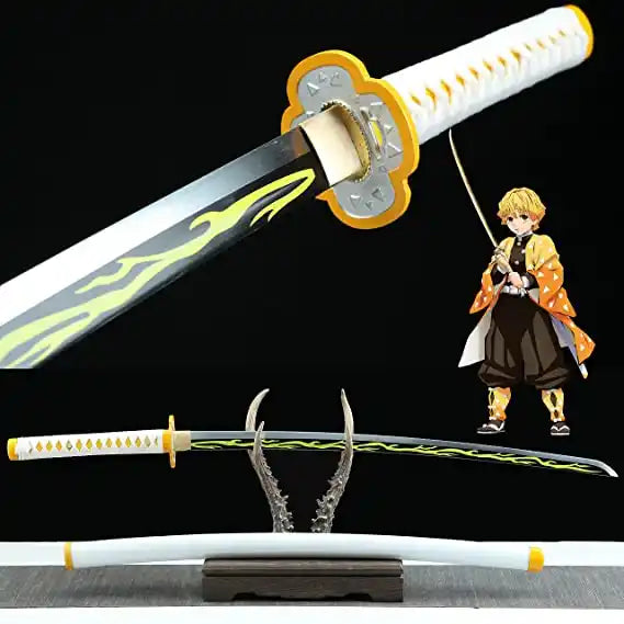 Cosplay Demon Slayer Wooden Sword - Perfect for Fans and Collectors 104cm