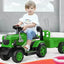 Lightweight Kids Sliding Tractor - Electric Toy Car with Lights and Music