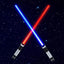 BB Light-Up Pixel Sword ? LED Flashing Lightsaber Toy for Kids with Mosaic Pixel Design